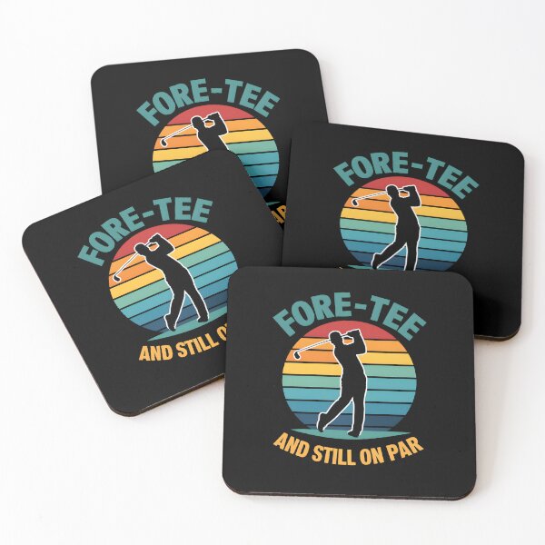 Item preview, Fore-tee and Still on Par Funny Golf designed and sold by HeadTurningArt.