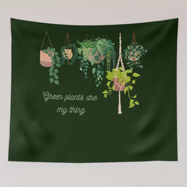 Item preview, Green plants are my thing designed and sold by ViviNyks.