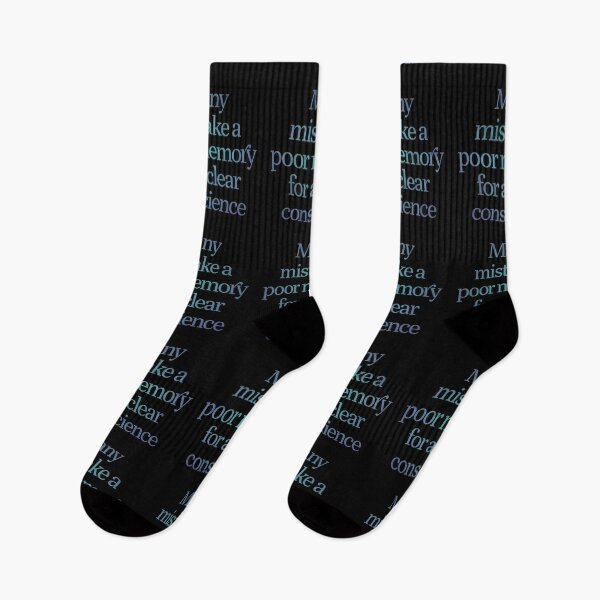 Item preview, Many mistake a poor memory for a clear conscience. v.1 designed and sold by x1brett.
