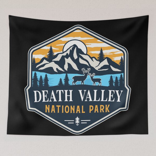 Artikelvorschau, Death Valley Nationalpark entworfen und verkauft von graphic-map.
