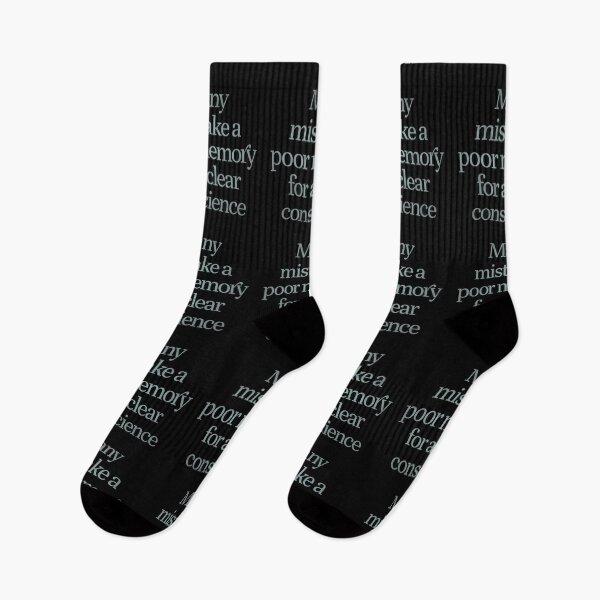 Item preview, Many mistake a poor memory for a clear conscience. v.3 designed and sold by x1brett.