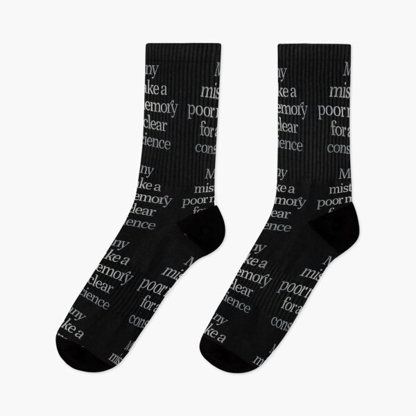Item preview, Many mistake a poor memory for a clear conscience. v.4 designed and sold by x1brett.