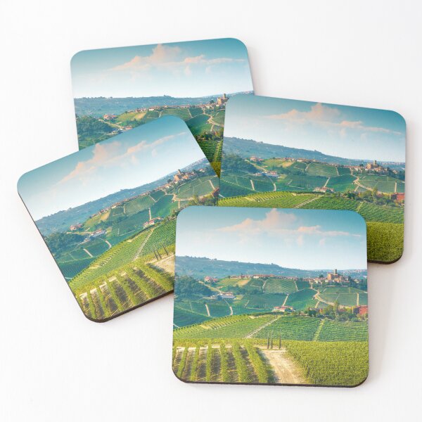 Item preview, Langhe vineyards landscape and Castiglione Falletto. Piedmont, Italy designed and sold by Stefano Orazzini.