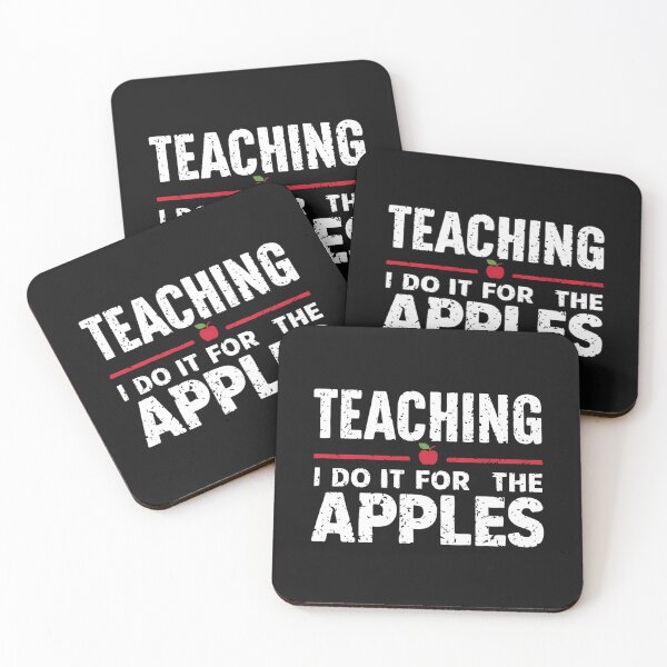 Item preview, TEACHING  I DO IT FOR THE APPLES designed and sold by debeteez.