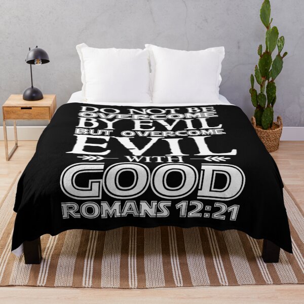 Item preview, Romans 12:21 Do Not Be Overcome By Evil But Overcome Evil With Good designed and sold by plushism.