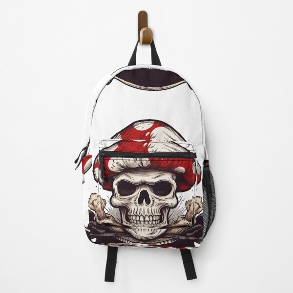 Item preview, mushroom skull head pirate designed and sold by MYpngShop.