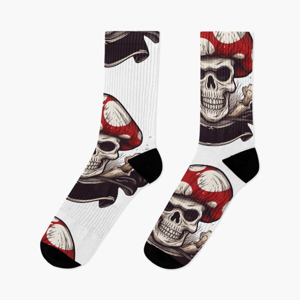 Item preview, mushroom skull head pirate designed and sold by MYpngShop.