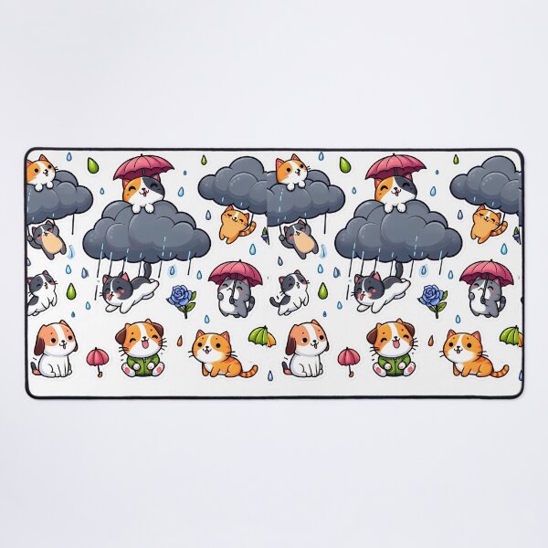 Item preview, It's Raining Cats and Dogs designed and sold by AI-Only Creations.