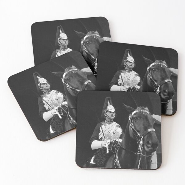 Item preview, British Armed Forces Royal Life Guard London Black & White designed and sold by HappyNouveau.