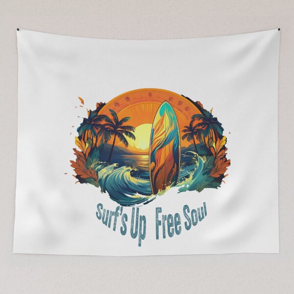 Item preview, Surf's Up Free Soul designed and sold by GAKStudio.