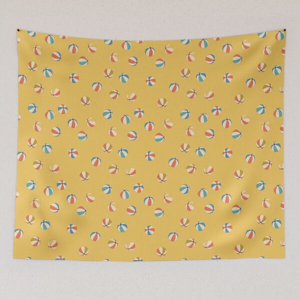 Item preview, Bouncy Beachball (Yellow) designed and sold by TessaPeartree.