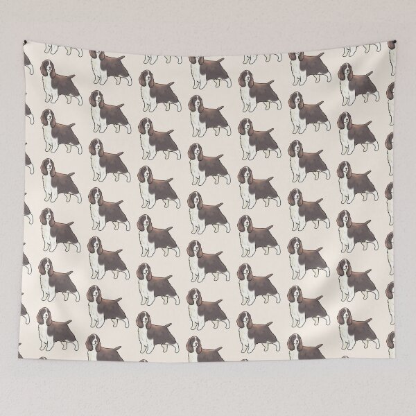 Item preview, Cute English Springer Spaniel dog art designed and sold by Artofmayara.