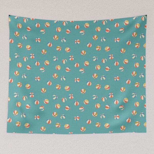 Item preview, Bouncy Beachball (Sea Green) designed and sold by TessaPeartree.
