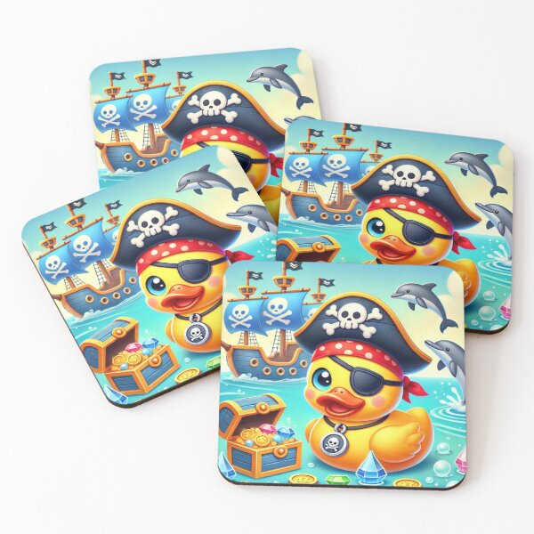 Item preview, Pirate Duck's Treasure Hunt designed and sold by Sillytoe.
