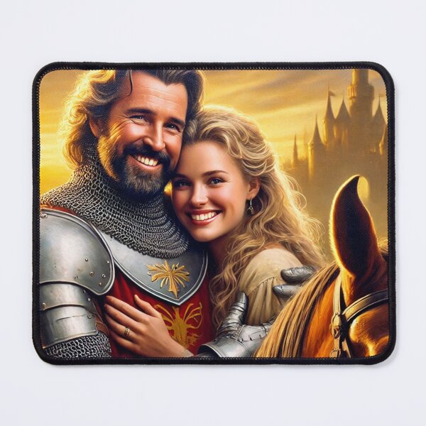 Item preview, Funny Royal Portrait Model 014, Knight and his Queen designed and sold by Devaland13.