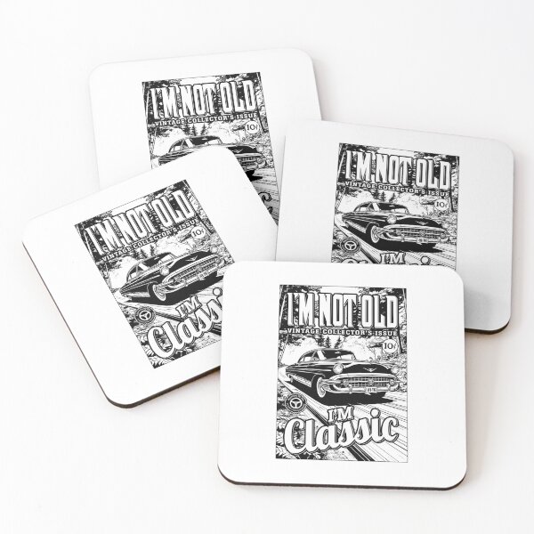 Item preview, I'm Not Old I'm Classic Funny Vintage Car Magazine Cover designed and sold by GrandeDuc.