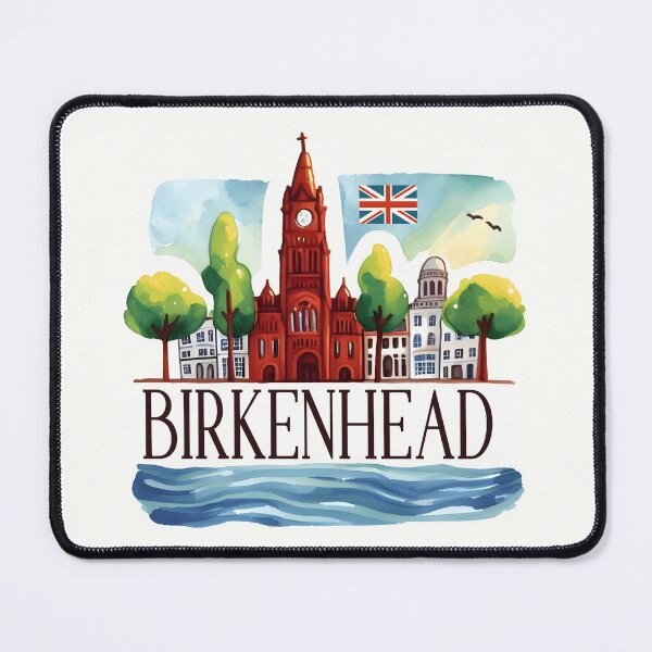 Item preview, Birkenhead England UK designed and sold by WanderlustCoCo.