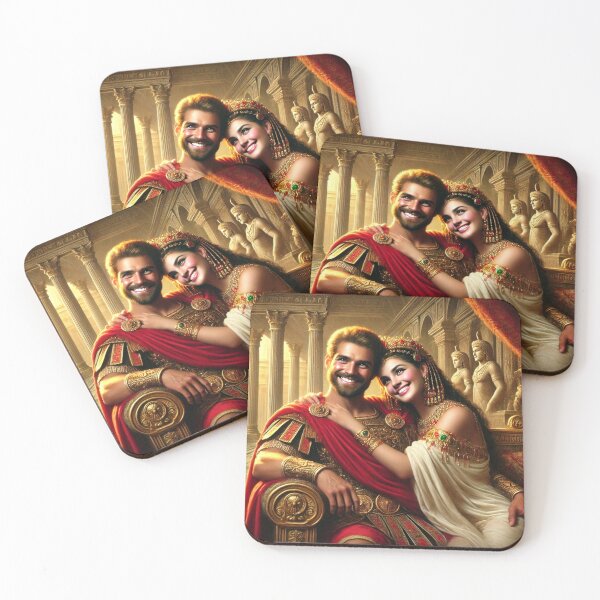 Item preview, Funny Royal Portrait Model 015, Cleopatra Queen and Roman Emperor designed and sold by Devaland13.