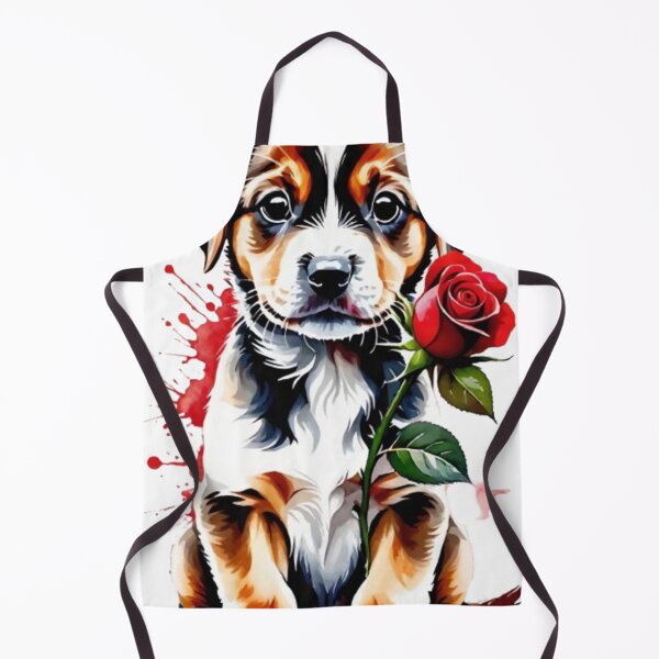 Item preview, Puppy and rose designed and sold by django727.