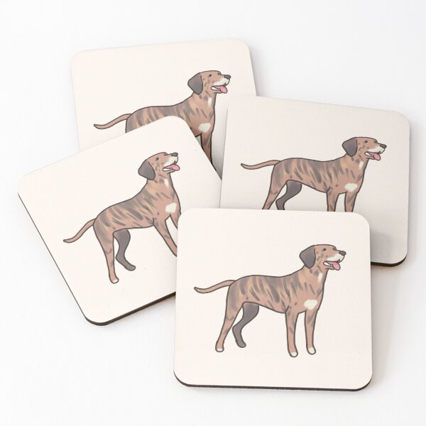 Item preview, brindle plott hound dog designed and sold by Artofmayara.