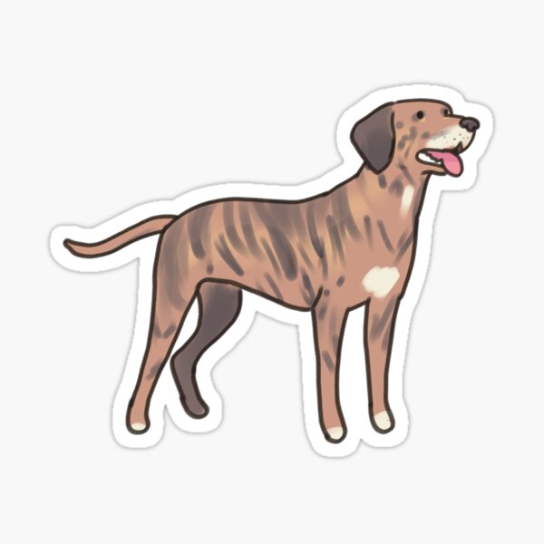 Artikel-Vorschau von gestromter Plott Hound Dog, designt und verkauft von Artofmayara.