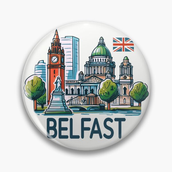 Artikelvorschau, Belfast Nordirland Vereinigtes Königreich entworfen und verkauft von WanderlustCoCo.