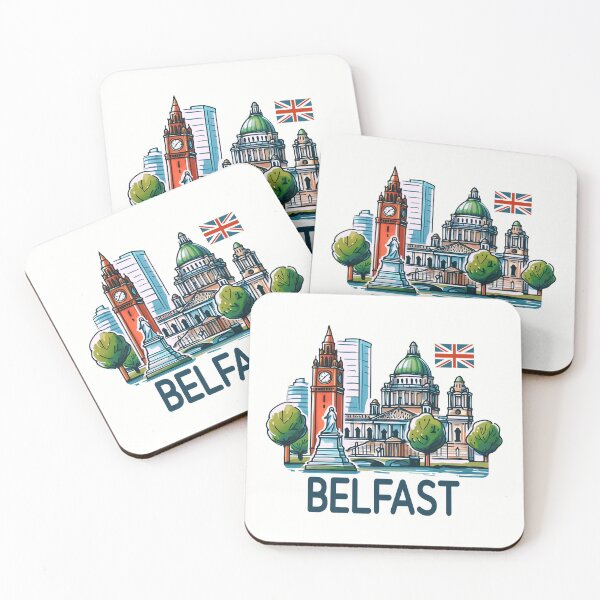 Item preview, Belfast Northern Ireland UK designed and sold by WanderlustCoCo.