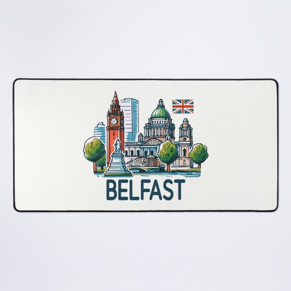 Item preview, Belfast Northern Ireland UK designed and sold by WanderlustCoCo.