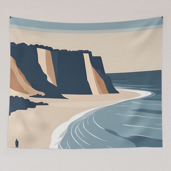 Item preview, Secret Canyon Beach Landscape designed and sold by susshop214.