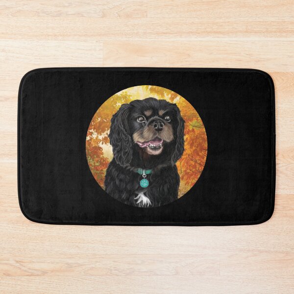 Item preview, Cavoodle in Autumn designed and sold by charactergirl.