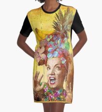Tropical Miranda Graphic T-Shirt Dress