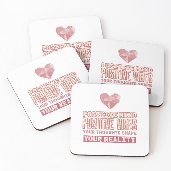 Item preview, Positive mind, positive vibes. Your thoughts shape your reality designed and sold by BeRareYouClub.