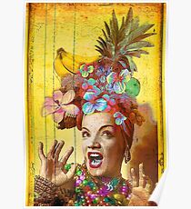 Tropical Miranda Poster