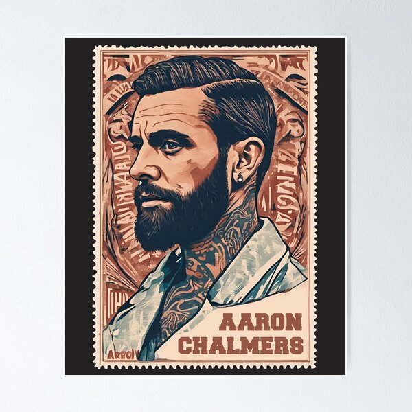 Item preview, Vintage Aaron Chalmers Mixed Martial Fighters Game Day designed and sold by FociCreate.
