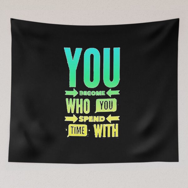 Item preview, Tony Robbins Motivation - You Become Who You Spend Time With designed and sold by pinkycherry.