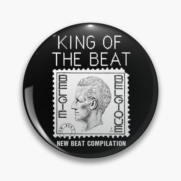 Item preview, King Of The Beat - New Beat Compilation (black) designed and sold by justanotherw.