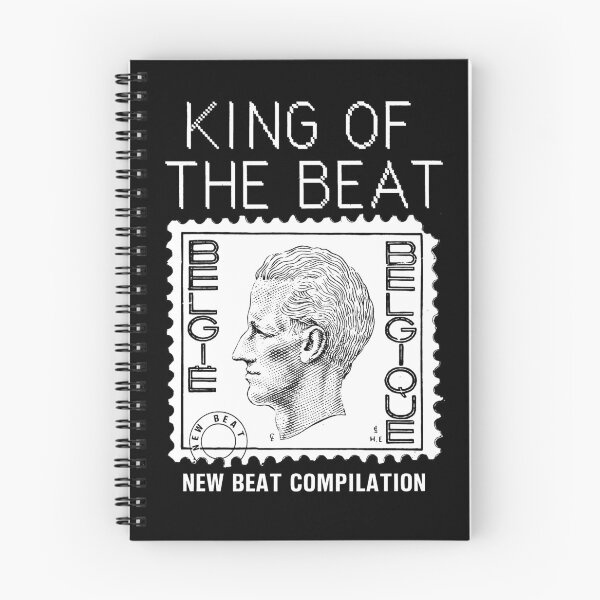 Item preview, King Of The Beat - New Beat Compilation (black) designed and sold by justanotherw.