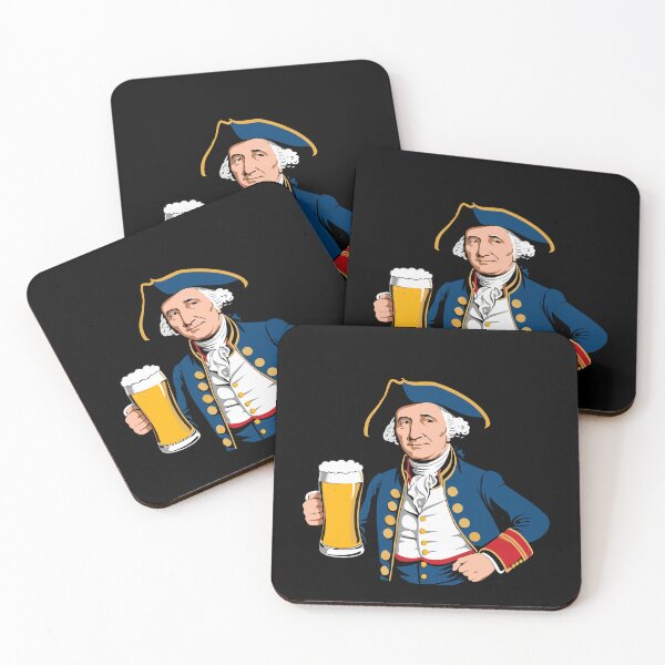 Item preview, Boozing George Washington With Beer Mug designed and sold by LuminOrb.