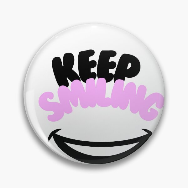Item preview, Keep Smiling Motivational Art Print designed and sold by DesignAnother.