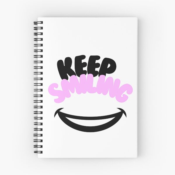 Item preview, Keep Smiling Motivational Art Print designed and sold by DesignAnother.