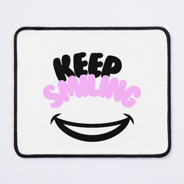 Item preview, Keep Smiling Motivational Art Print designed and sold by DesignAnother.