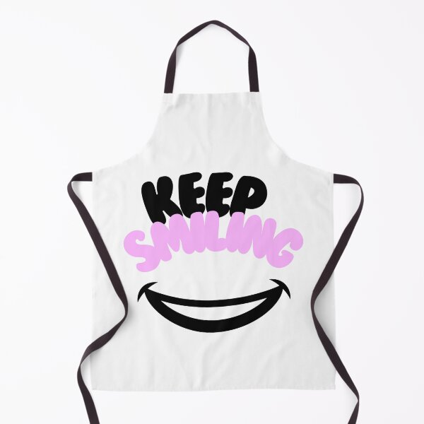 Item preview, Keep Smiling Motivational Art Print designed and sold by DesignAnother.