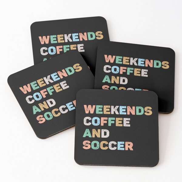 Item preview, Weekends Coffee and Soccer Colorful Soccer Mom designed and sold by RareBunny.