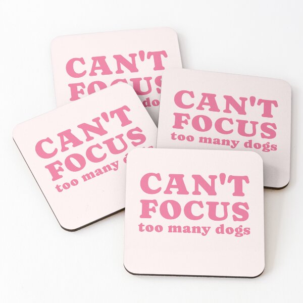 Item preview, dog distraction, can't focus  too many dogs designed and sold by merialnam.