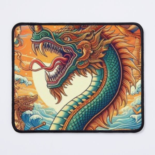 Item preview, Mythological Dragon designed and sold by FuzyFriendHaven.