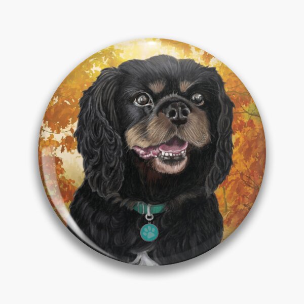 Item preview, Cavoodle in Autumn designed and sold by charactergirl.