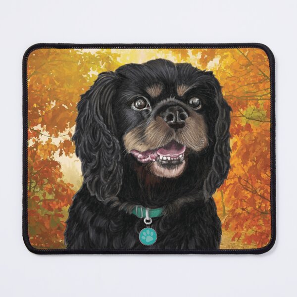 Item preview, Cavoodle in Autumn designed and sold by charactergirl.