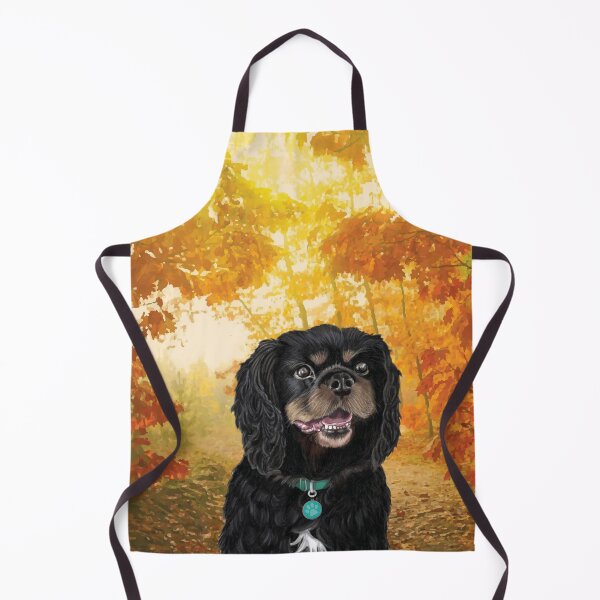 Item preview, Cavoodle in Autumn designed and sold by charactergirl.