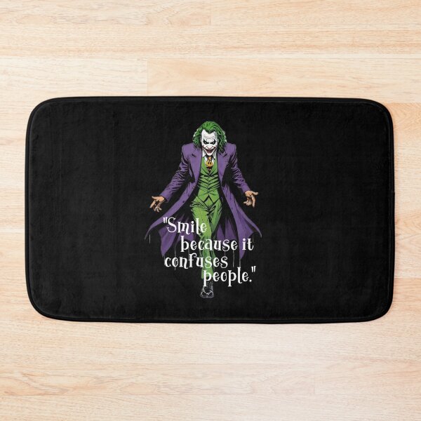 Item preview, Joker Quote - "Smile because it confuses people.." designed and sold by InnovyaDesigns.