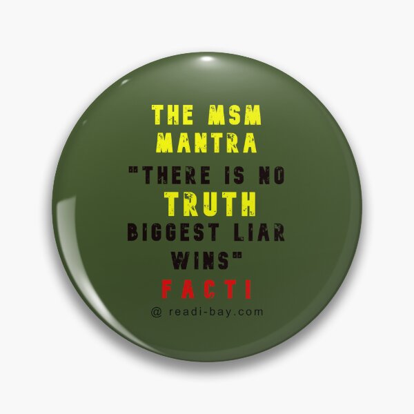 Item preview, The MSM Mantra - No Truth - Only Lies designed and sold by AlienAlmanac.